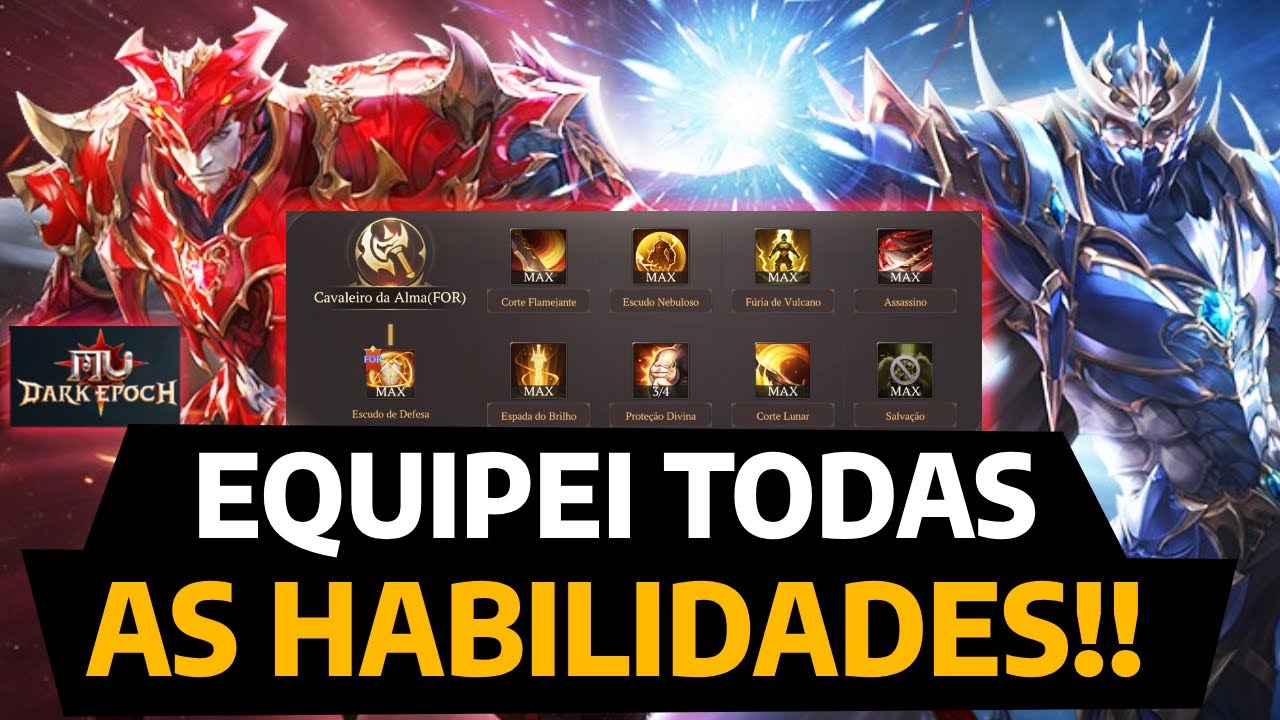 HIBRIDEI meu personagem? Libere TODAS AS HABILIDADES -  Mu Dark Epoch