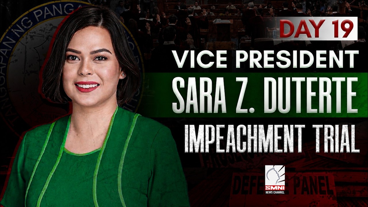 LIVE: SPECIAL COVERAGE | VP SARA DUTERTE IMPEACHMENT TRIAL - DAY 19 | AUGUST 26, 2026