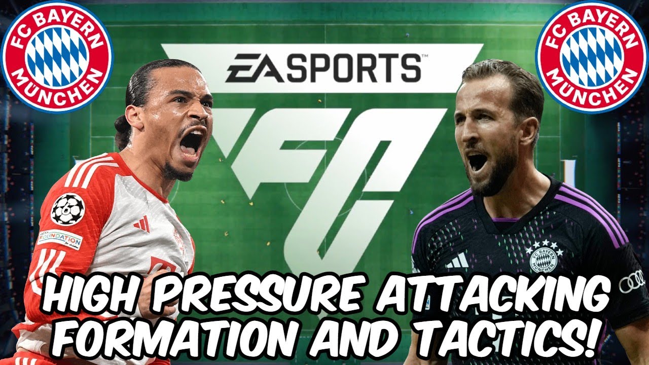 BEST BAYERN MUNCHEN Formation, Tactics and Instructions - EA FC 24