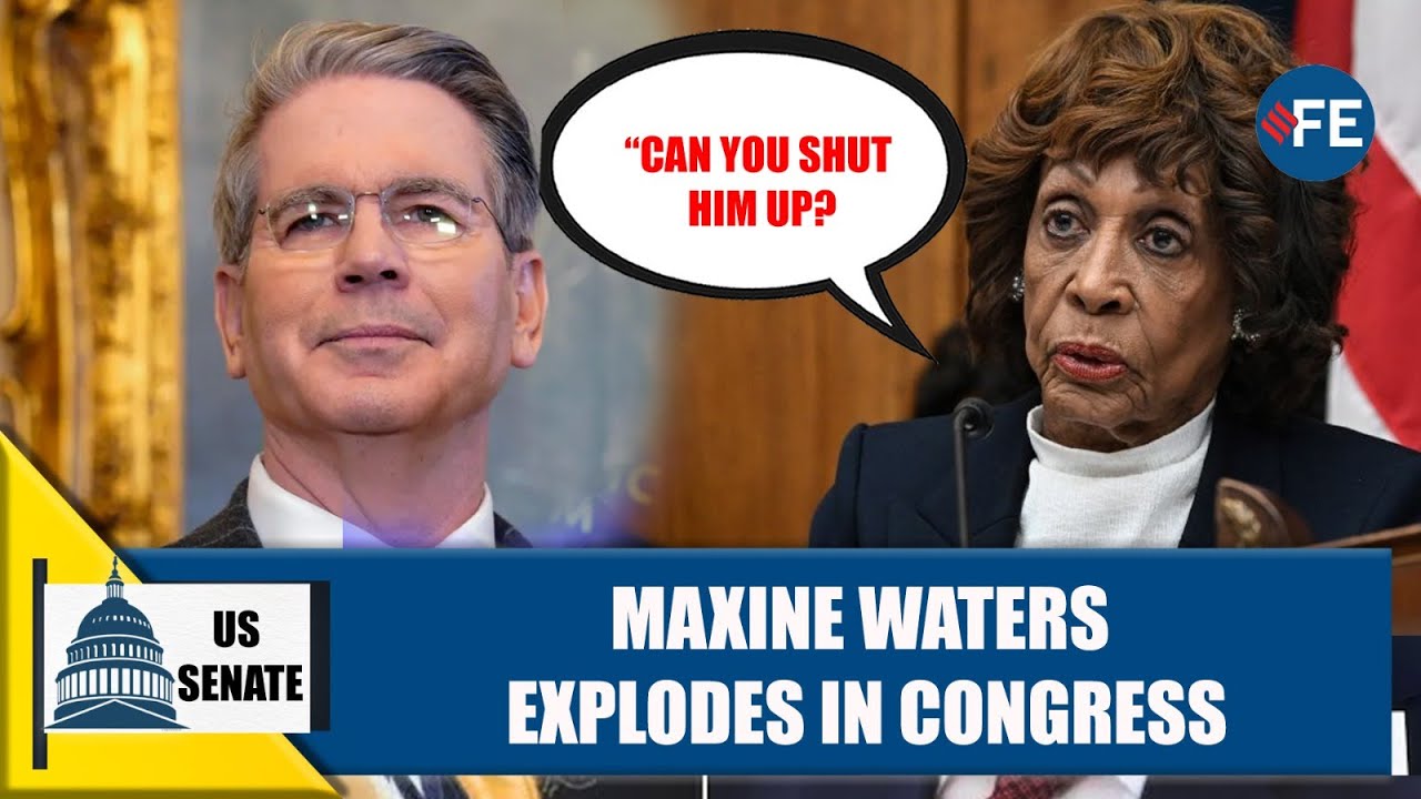 'Can You SHUT Him Up?': Maxine Waters, Treasury Chief Scott Bessent Clash Over U.S. Tariffs