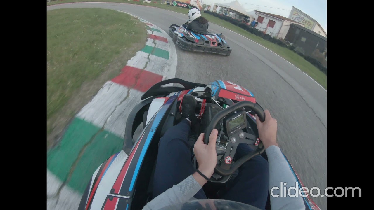Pista mini speed Ortona Go Kart onboard battle GOPRO Hero 7 black