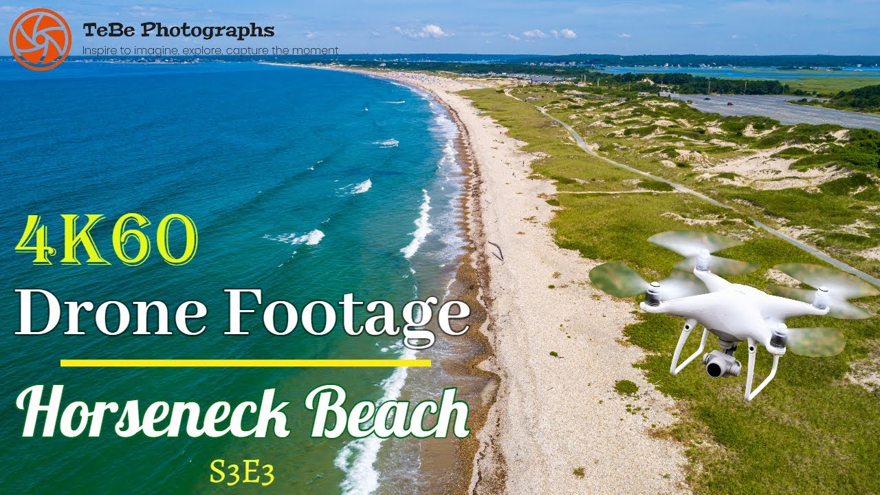 4K60 Drone Footage | Horseneck Beach, Massachusetts 🏖