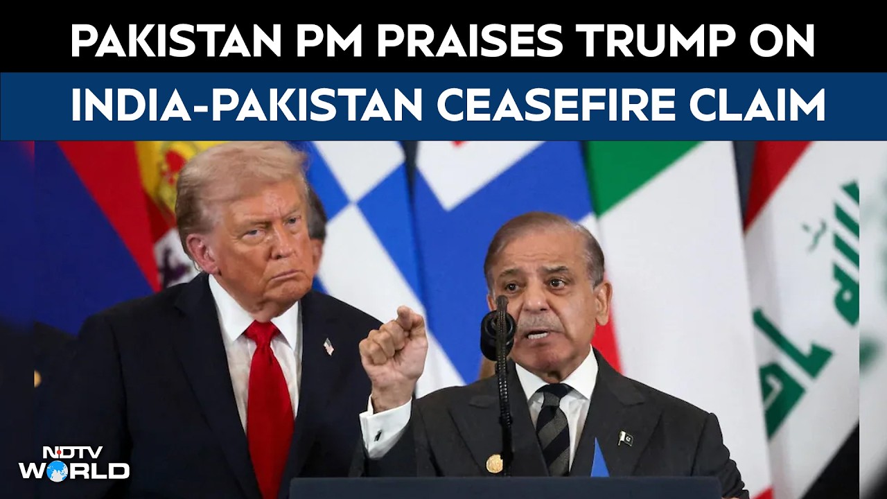 Shehbaz Sharif Calls Trump ‘Saviour of South Asia’ Over India-Pakistan Ceasefire