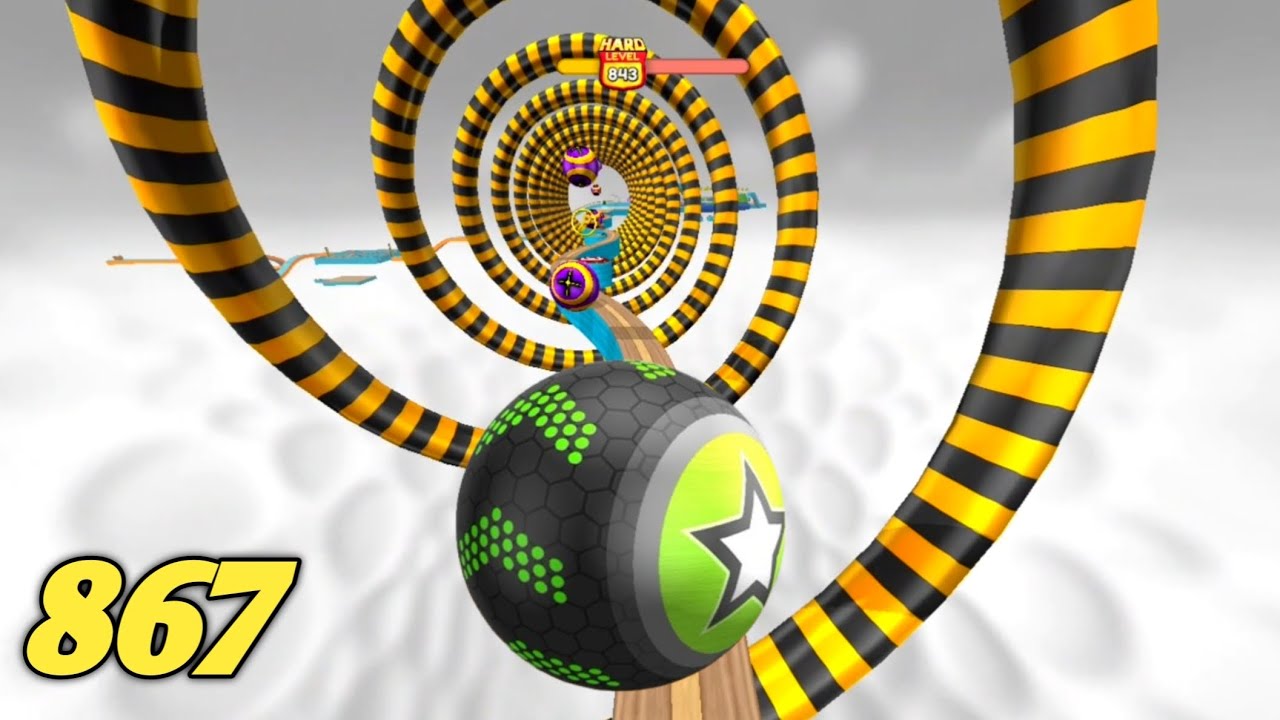 Going Balls VS 🥶 Super Speedrun Portal Run Hard Levels Challenge Gameplay 
