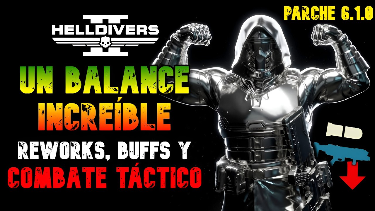 REWORKS y BUFFS para el COMBATE TÁCTICO: Un BALANCE CLAVE a FUTURO | HELLDIVERS 2 | Informe en ESP