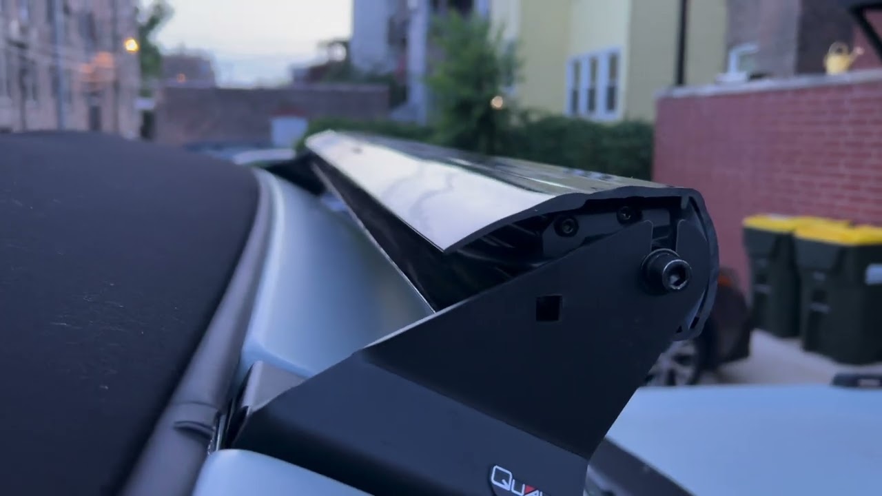 Bronco Aerolidz light bar wind silencer