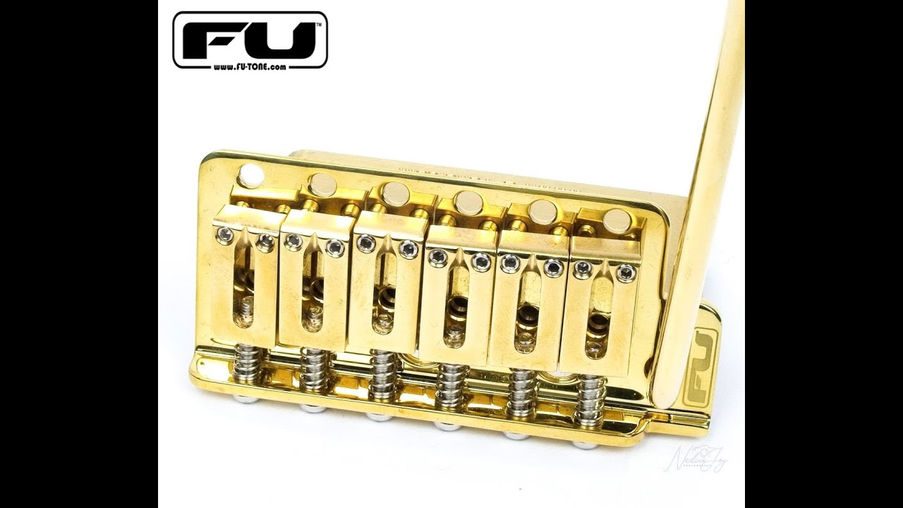 FU-Tone Brass Strat Bridge / Guitar World Review
