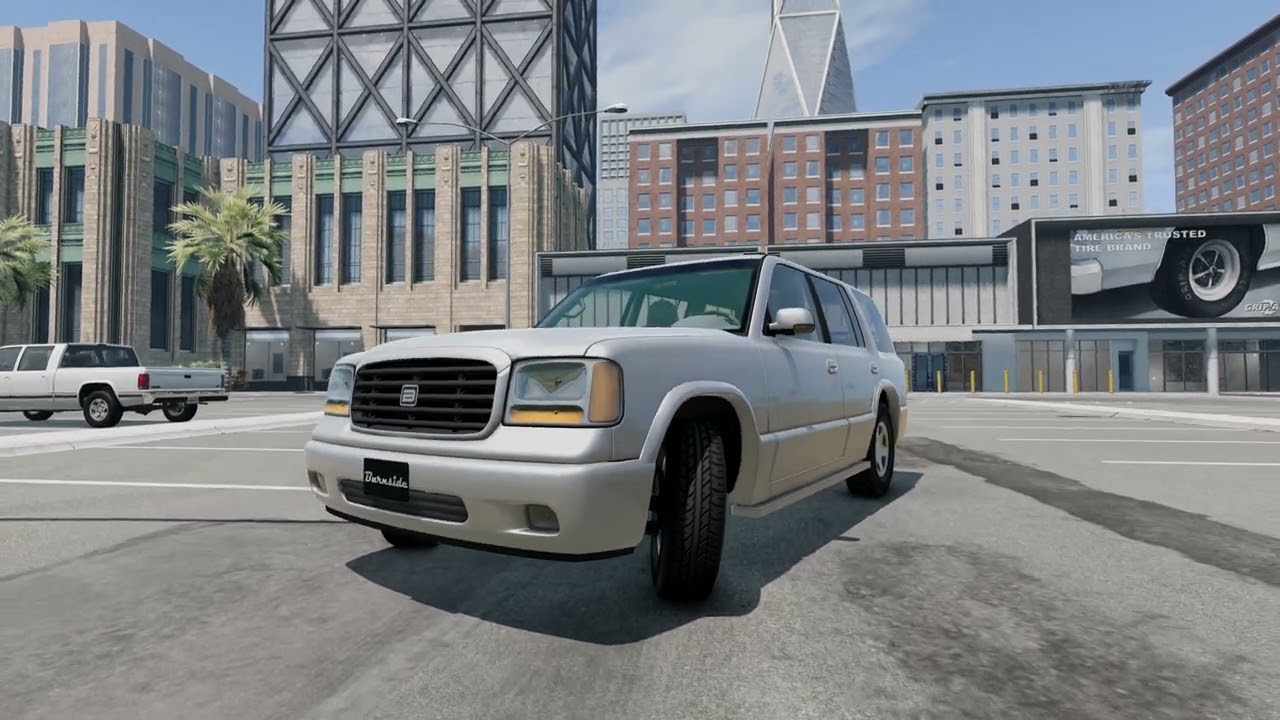 BeamNG.drive (Mod) Freeroam: West Coast, USA - 1999 Burnside Commander SE 4WD