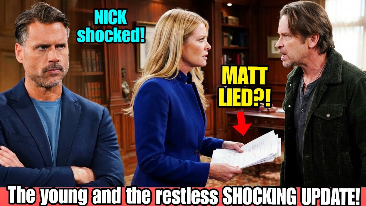 PHYLLIS Exposes MATT&rsquo;s Fake Memory Loss &mdash; Nick Furious Over Secret Deal! CBS news 