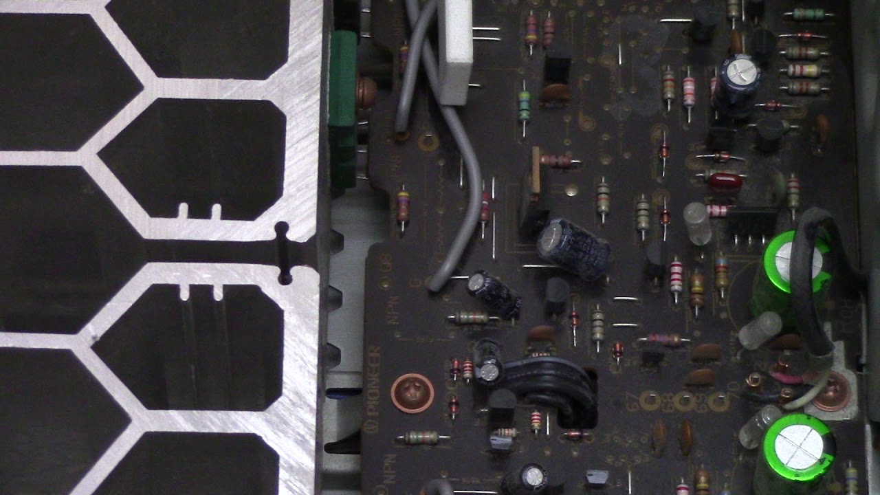 PIONEER A-616 MKII (88S) внутри inside