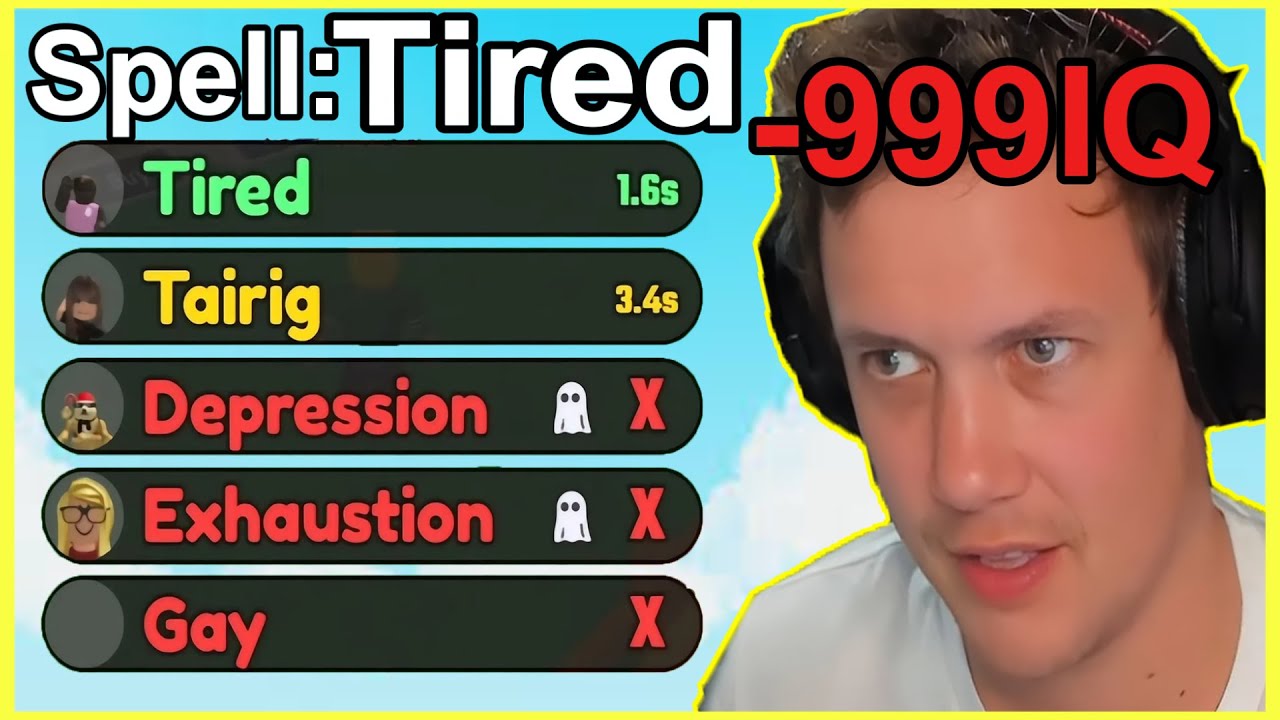 When Roblox Kids Try to spell words...