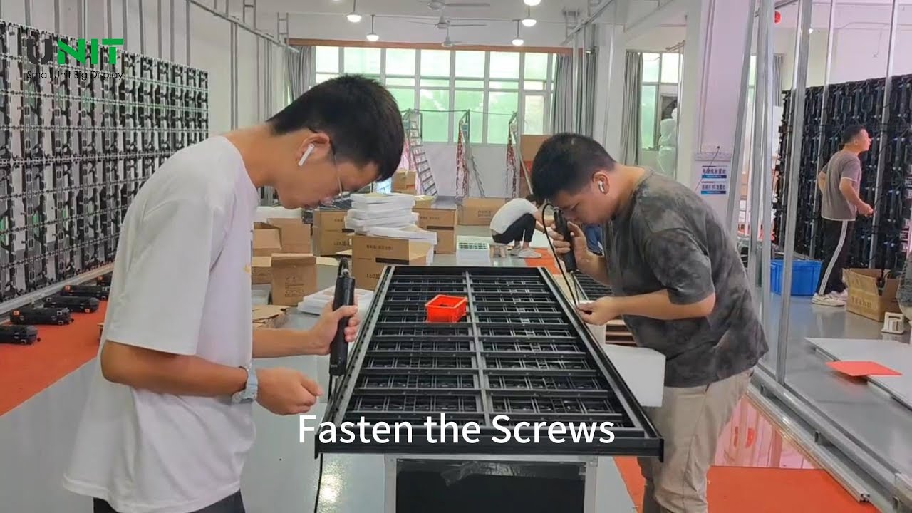 How to Assemble LED Poster Screen? Just 3 Steps!
