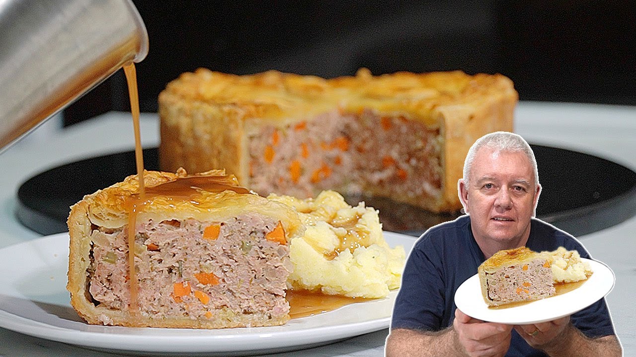 Sausage Sage and Onion Pie   A Comforting Classic!