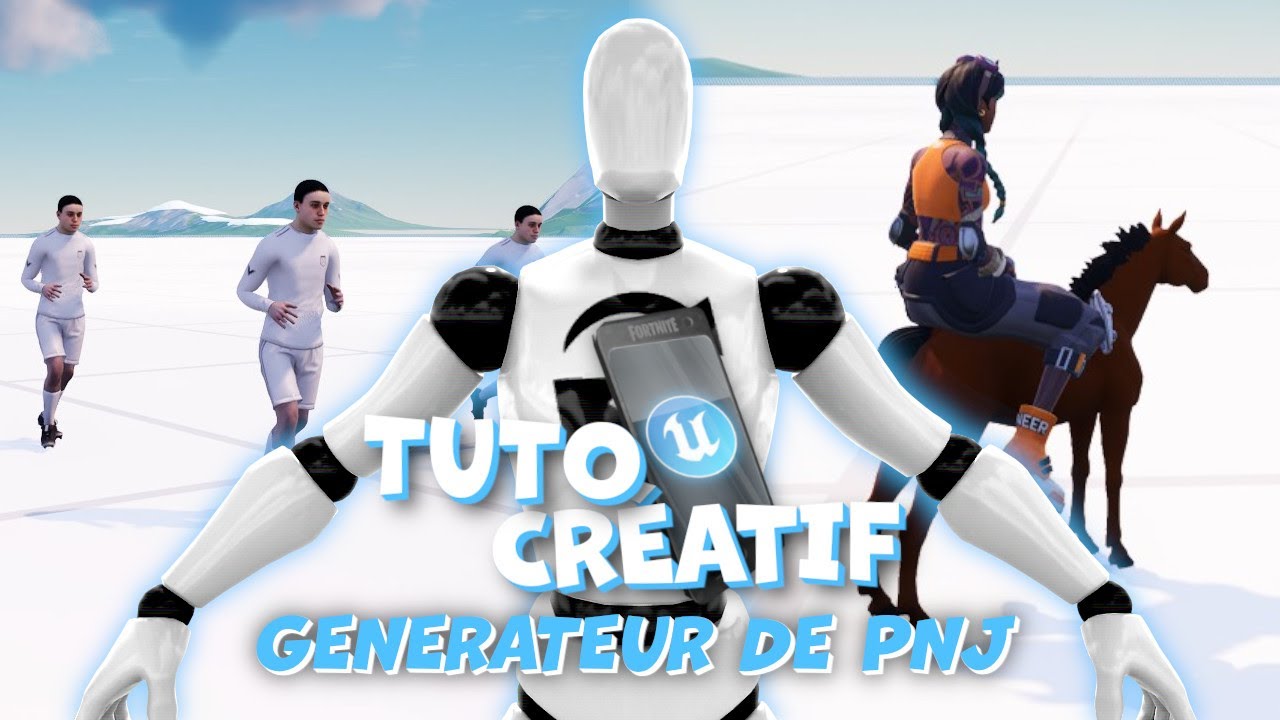 TOUT SAVOIR SUR LE GENERATEUR DE PNJ DANS UEFN ! - Tuto Créatif