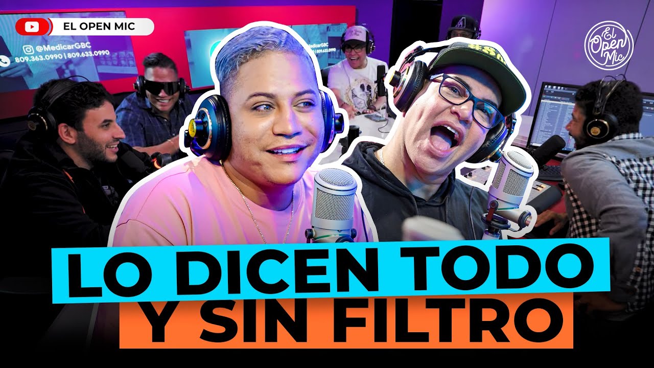 LA BERNY Y JOSE ÁNGEL LO DICEN TODO Y SIN FILTRO (EL OPEN MIC)