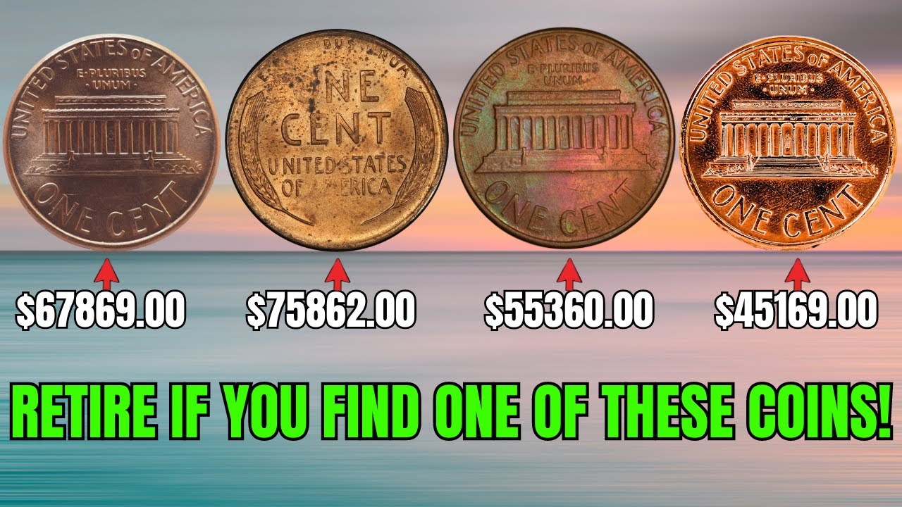 RETIRE IF YOU FIND ONE: Top 10 VERY EXPENSIVE USA PENNY THAT COULD MAKE YOU A MILLIONAIER!