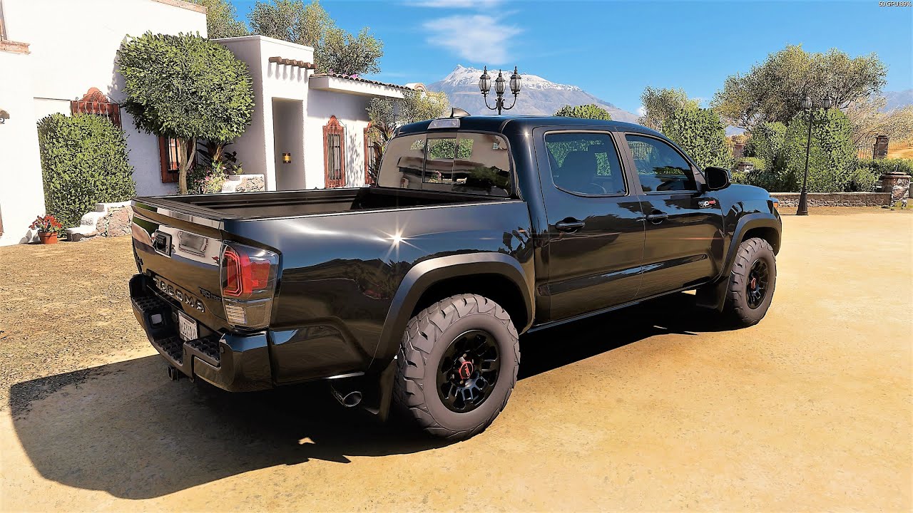 Forza Horizon 5 . Toyota Tacoma TRD PRO 2019 . Car Show Speed Jump Crash Test Drive .