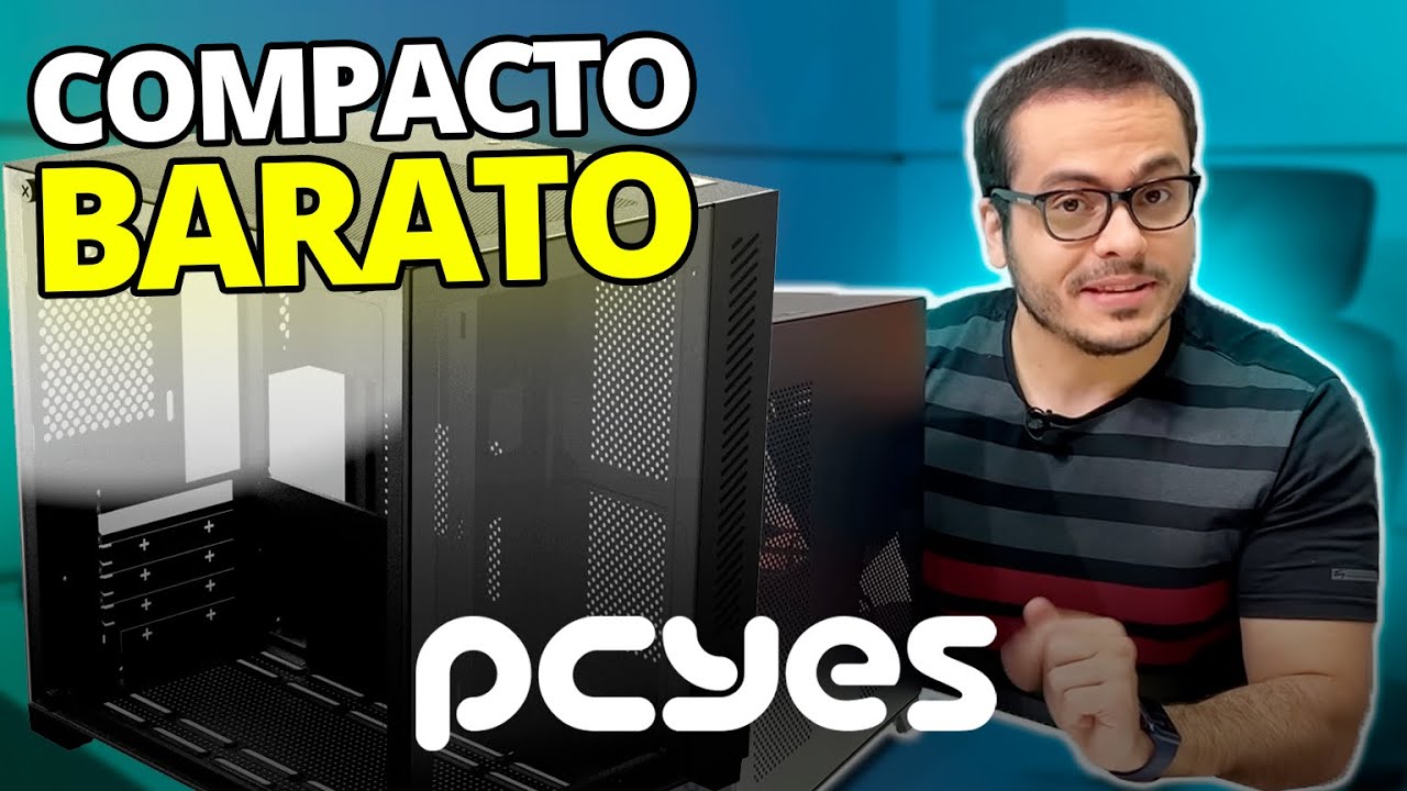 CONHEÇA O LINDO , BARATO E COMPACTO GABINETE QUADRADO PCYES FORCEFIELD VULCAN