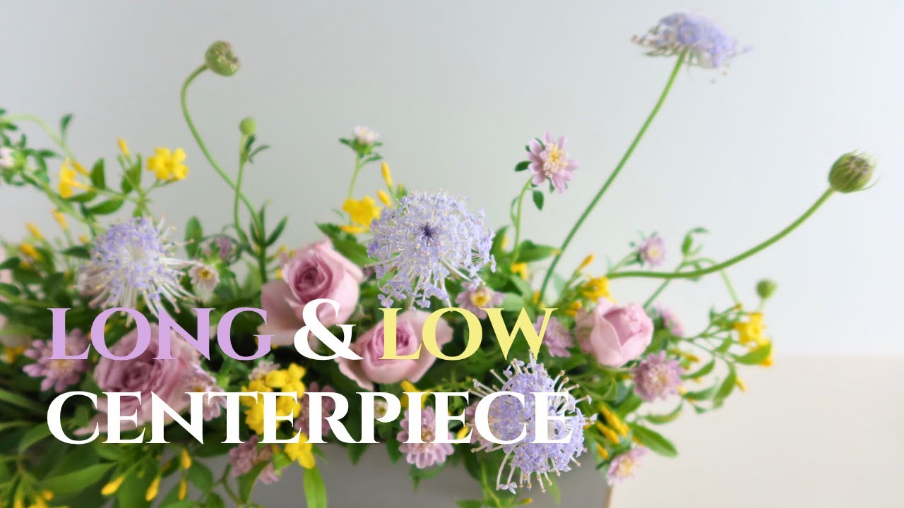 [KOR/ENG] 손님 맞이 테이블, 이렇게 꾸며보세요🌿 | 롱앤로우 센터피스 | Long & Low Centerpiece