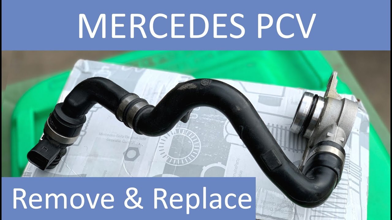 Mercedes  PCV Valve Remove and Replace ML W166 ML350