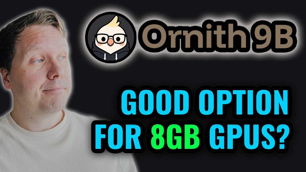 Ornith 9B Benchmarked vs Qwen 9B - Local 8GB GPU LLM options