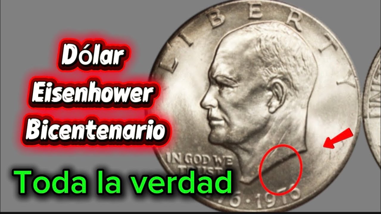 Busca esto! Errores valiosos en las monedas del Bicentenario 1776-1976 (Eisenhower) e Kennedy