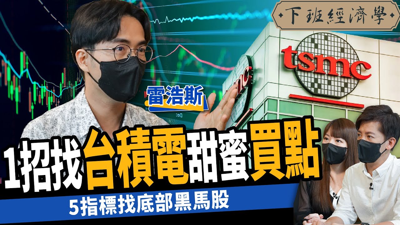 【股票】台積電長線買點到？揭護國神山甜蜜點？ft. 雷浩斯 ｜下班經濟學268