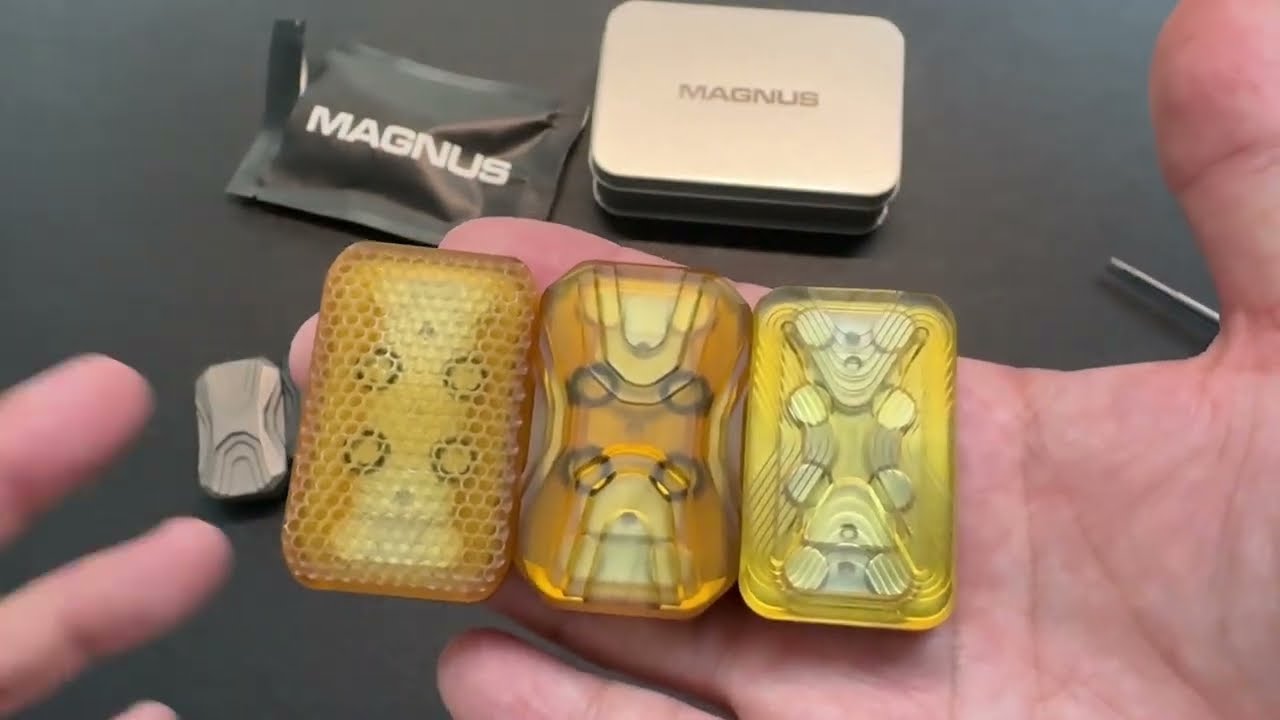 Magnus KingCrab Ultem 3-Click Slider w/ SS Plates