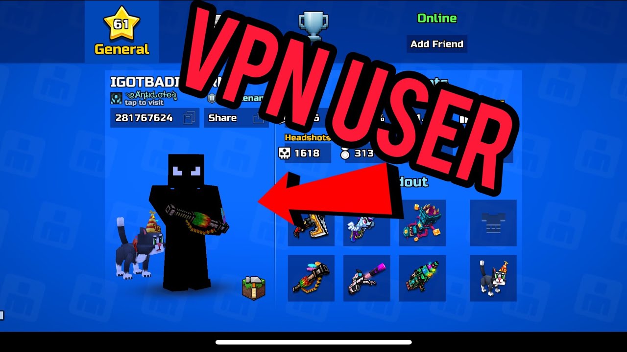 [Pixel Gun 3D] VPN USER EXPLOITS FOR INSTANT DUEL WIN! CAN’T BEAT THIS PLAYER!