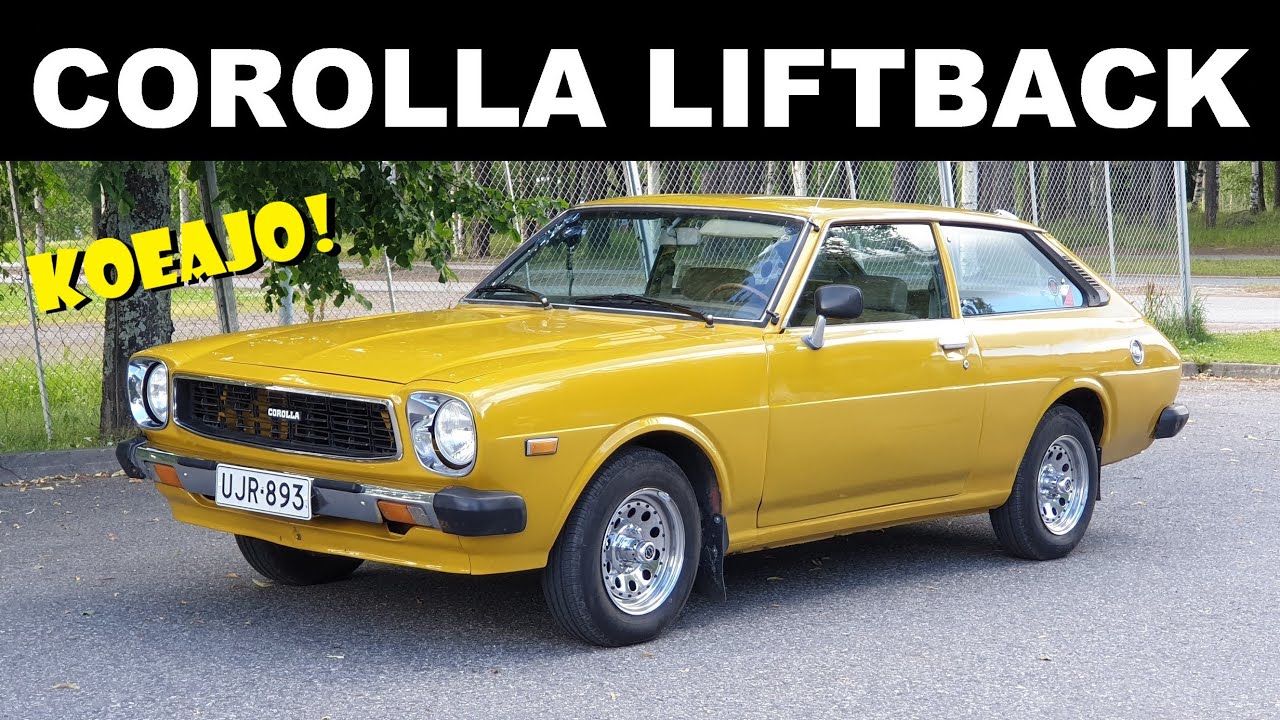 1978 Toyota Corolla LiftBack 1600 koeajo - 1970-luvun monikäyttö-Corolla