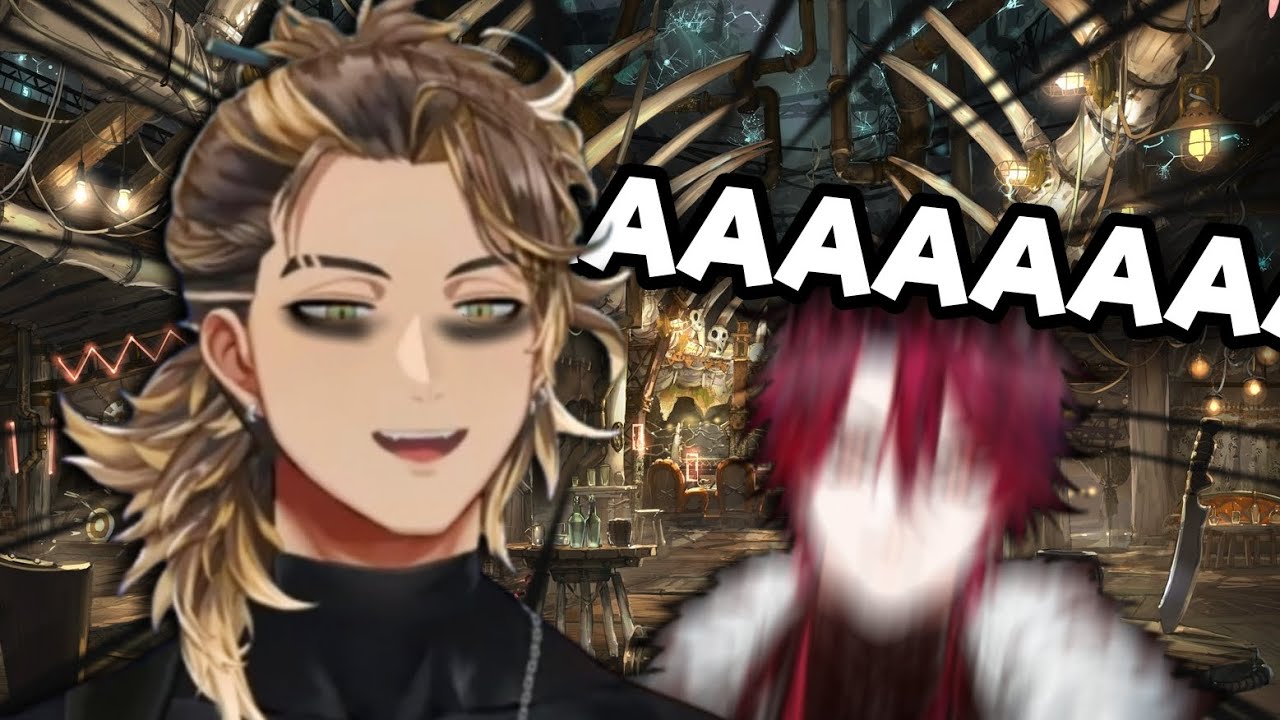 Gibby plays a horror game while Jurard SCREAMS in the Background Occasionally【HOLOARMIS】
