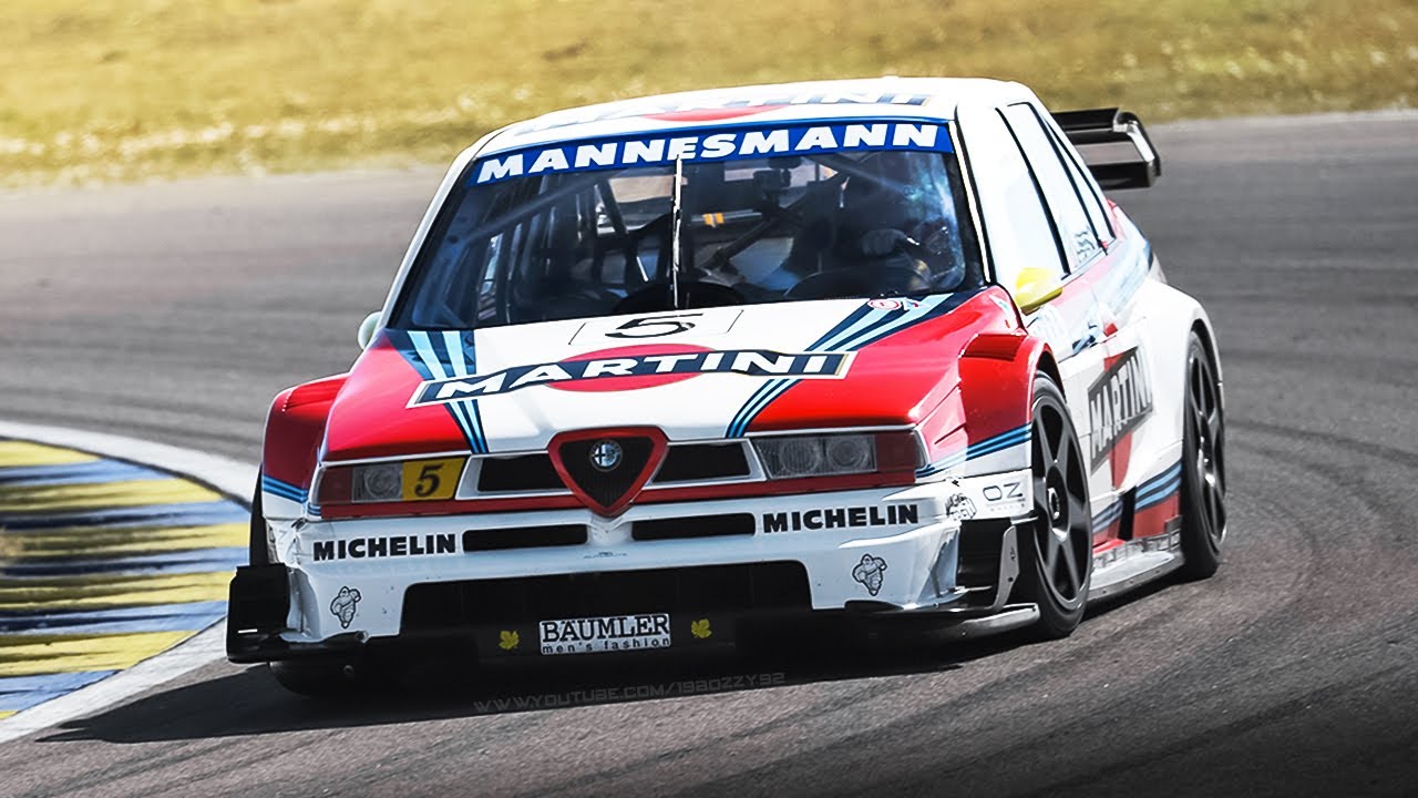 1996 Alfa Romeo 155 V6 ex-Larini: Warm Up, OnBoard and High Revving 2.5 V6 Sound!