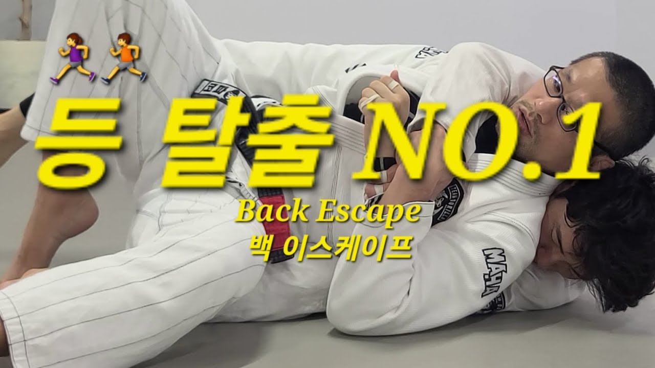 백 이스케이프 Back Escape (기술도움 : 김민우) #백이스케이프 #BackEscape