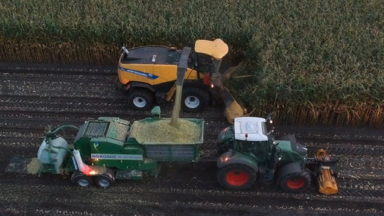 Chopping corn & silage baling!