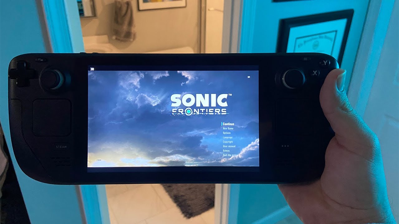 Steam Decks Biggest Use Case 🎮  Sonic Frontiers