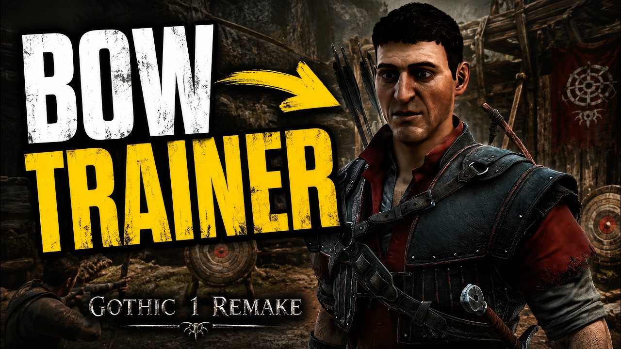 How to Get Better With Bow in Gothic 1 Remake(Bow Trainer Location)