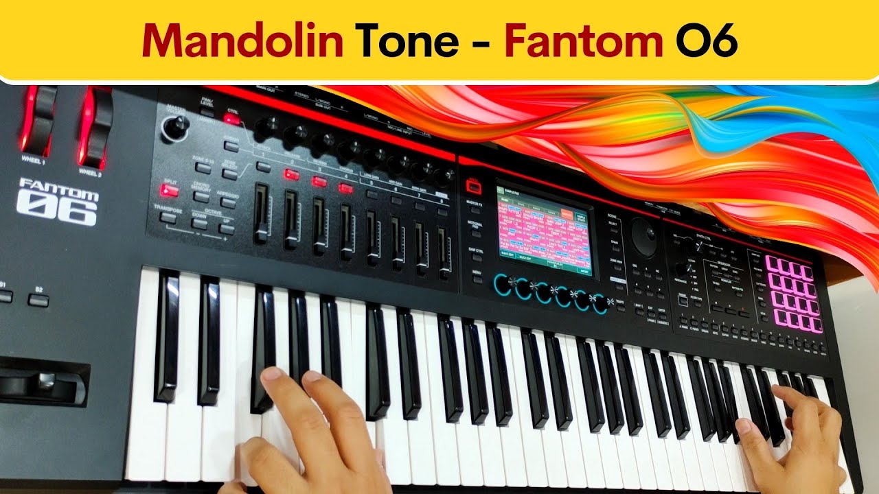 Mandolin Tone - Roland FANTOM O6