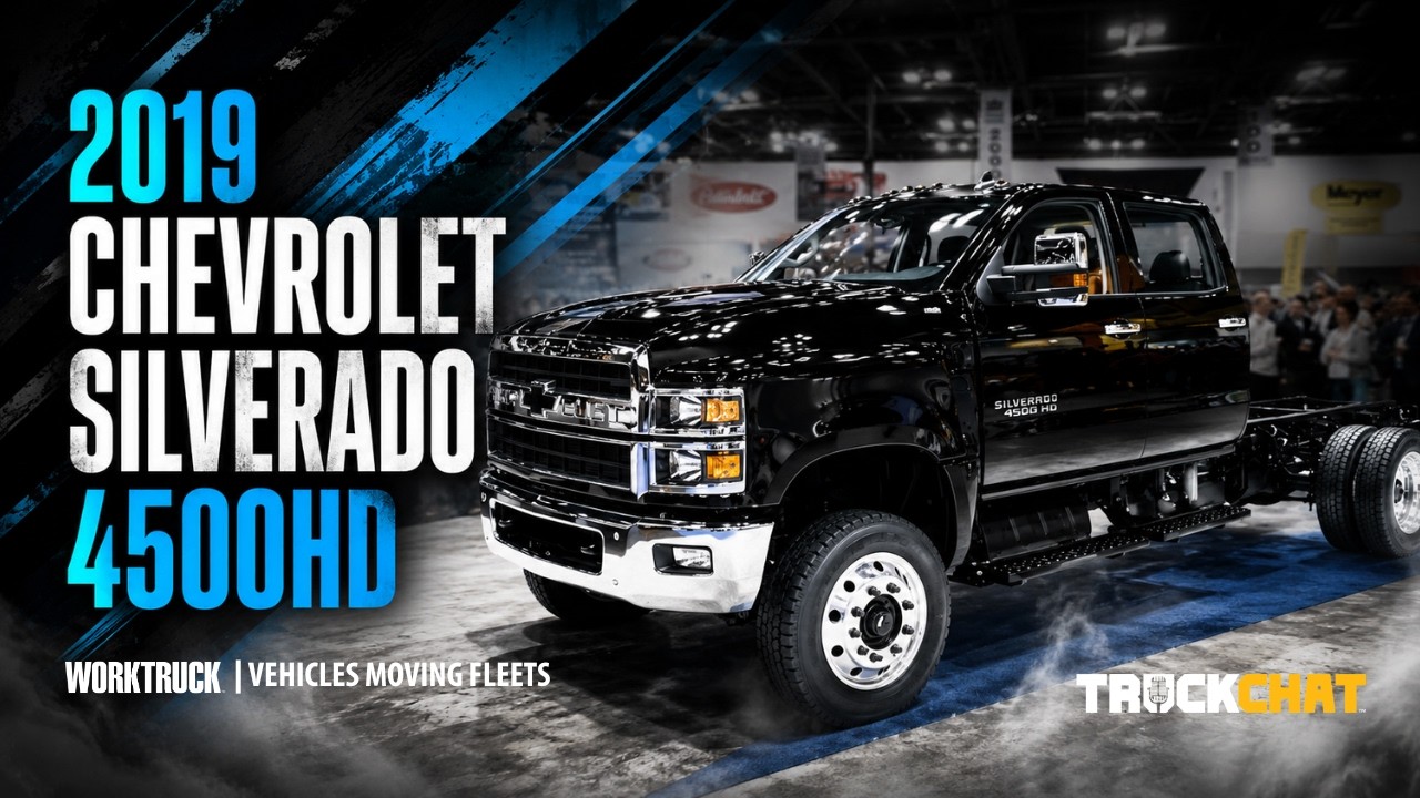 2019 Chevrolet Silverado 4500HD Medium-Duty Truck Reveal