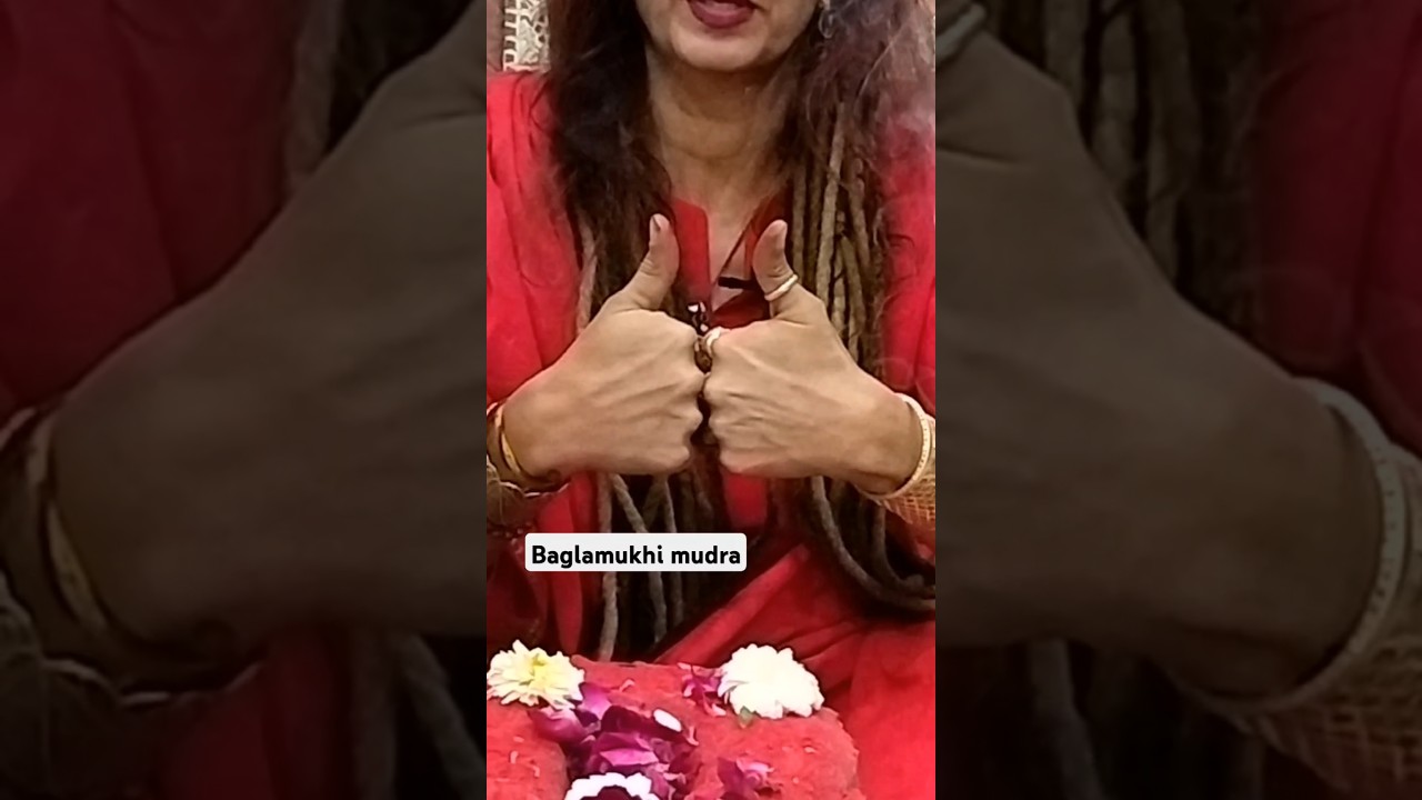 baglamukhi mudra...#trending #om#maa #spirituality
