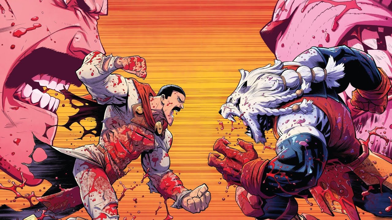 Battle beast VS Thragg (FULL FIGHT) *comics*