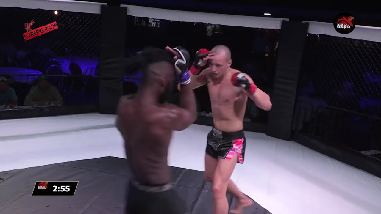 Rise and Conquer 11   Jeff Ackah Vs Jamie Roper
