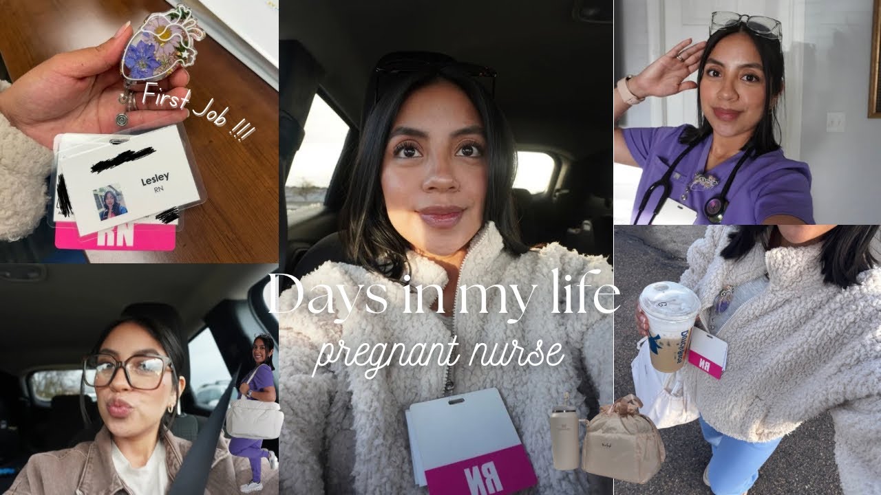 Days in my life | New grad position ♡︎ orientation ♡︎ first RN shift