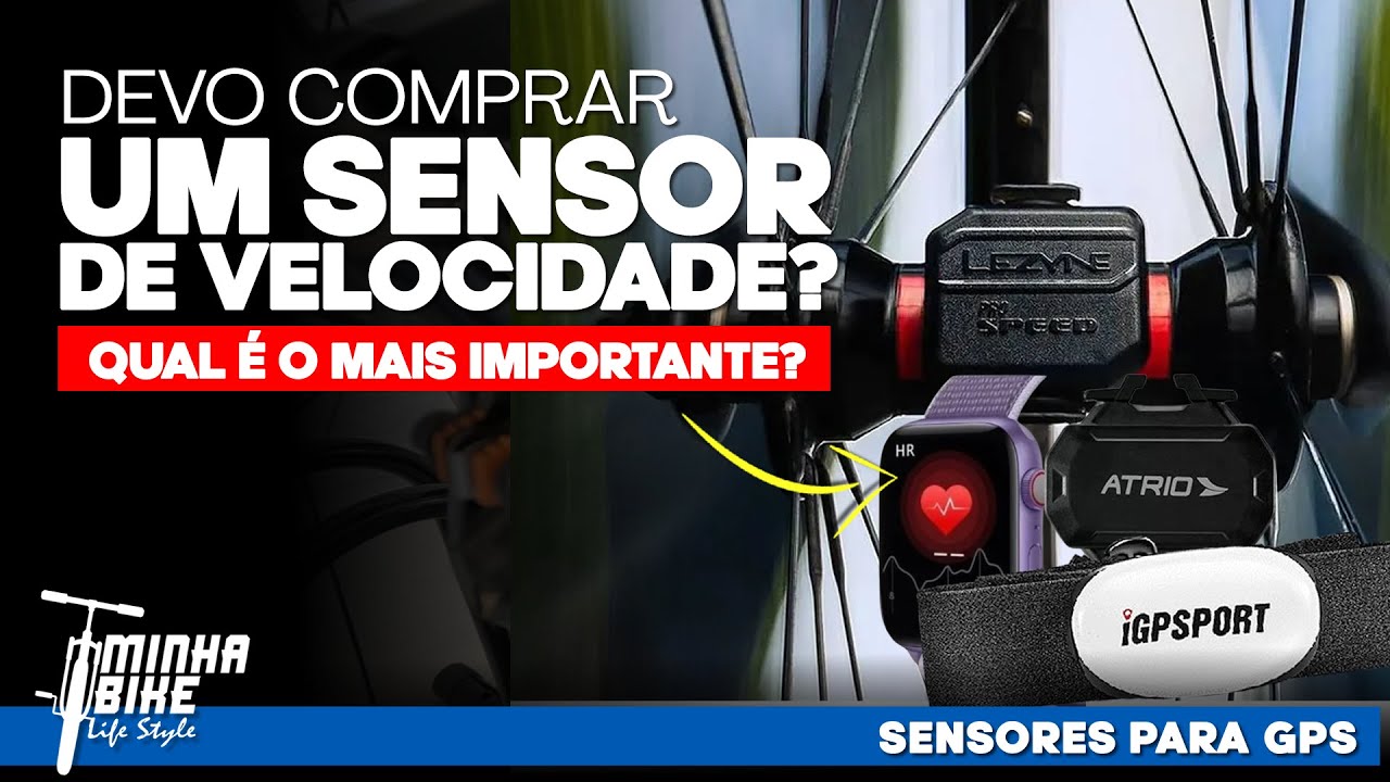 QUAIS SÃO OS SENSORES QUE DEVO COMPRAR ALÉM DO GPS PARA BIKE? - Minha Bike Life Style