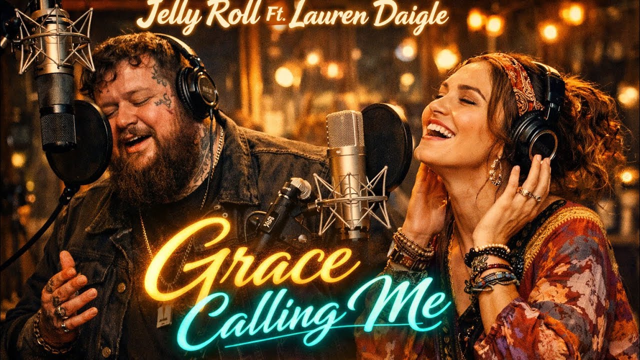 Lauren Daigle & Jelly Roll - Grace Is Calling Me ( Amezing Christian Song)