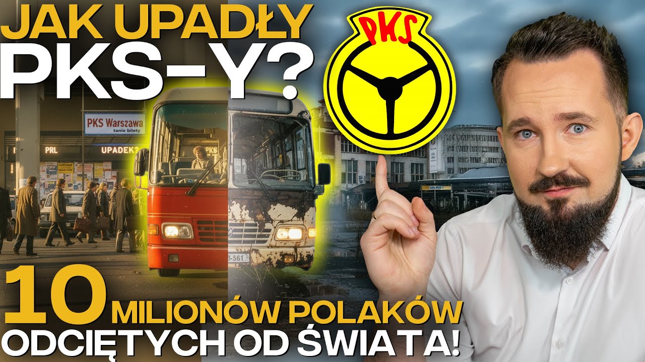 Jak UPADŁY PKS-y? 10 MLN POLAKÓW poza ŚWIATEM! #BizON