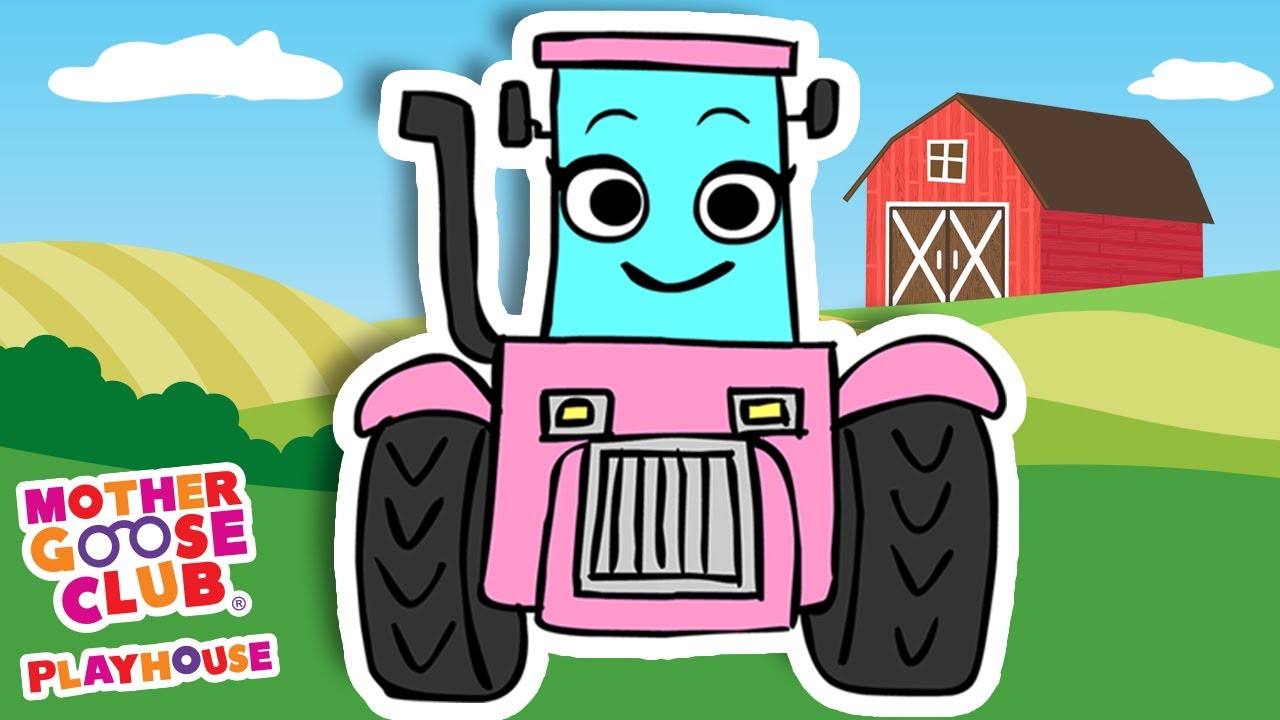 Tractor Daddy Mommy Song + More | Mother Goose Club Nursery Rhyme Cartoons #NurseryRhymes