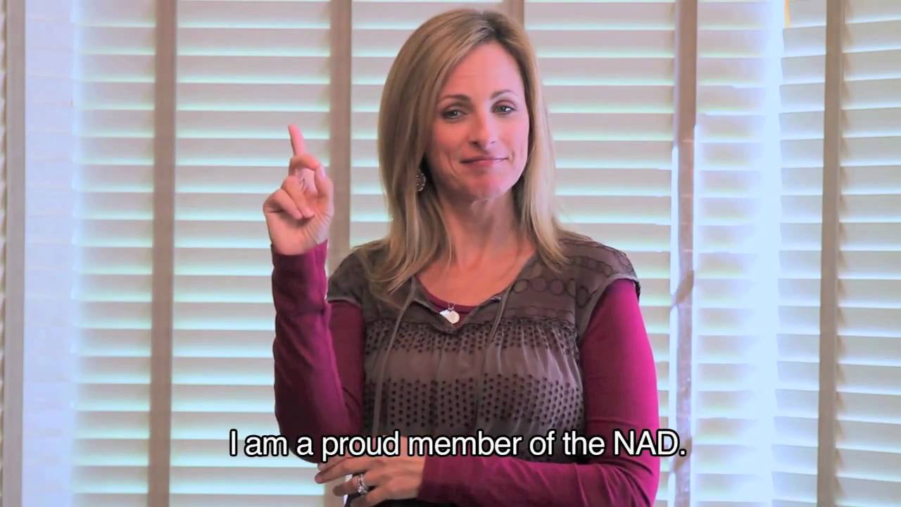NAD Conference: Marlee Matlin