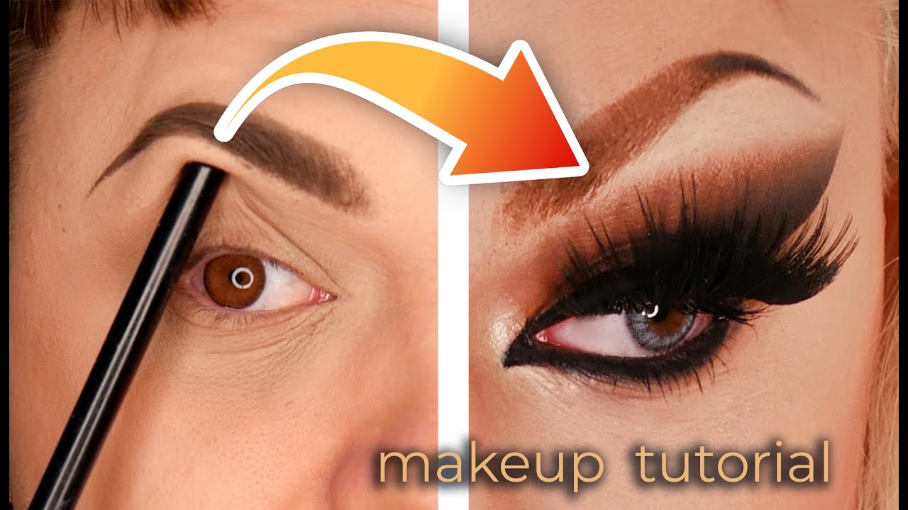 Jak konkretnie podkreślić oko - makeup tutorial by Lucas Adelon 👀