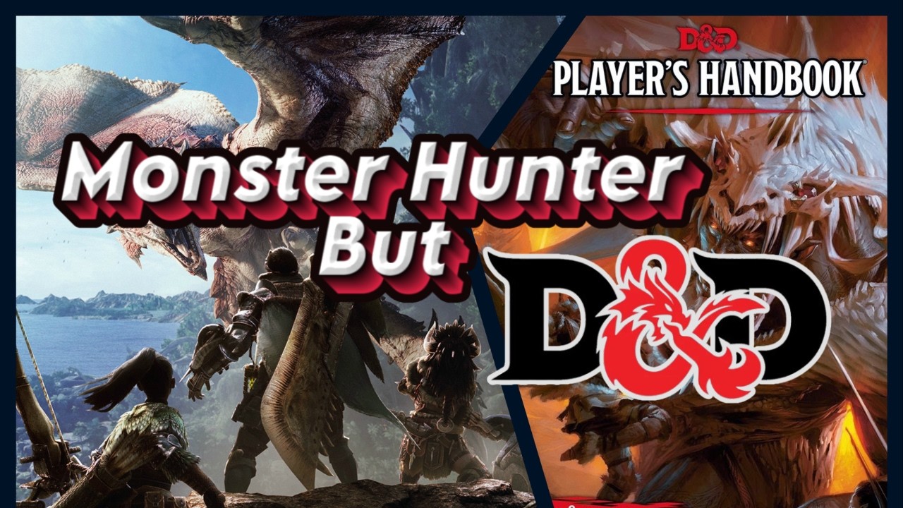Как Monster Hunter сделал мою D&D в 10 раз лучше #dnd #monsterhunter #dungeonsanddragons