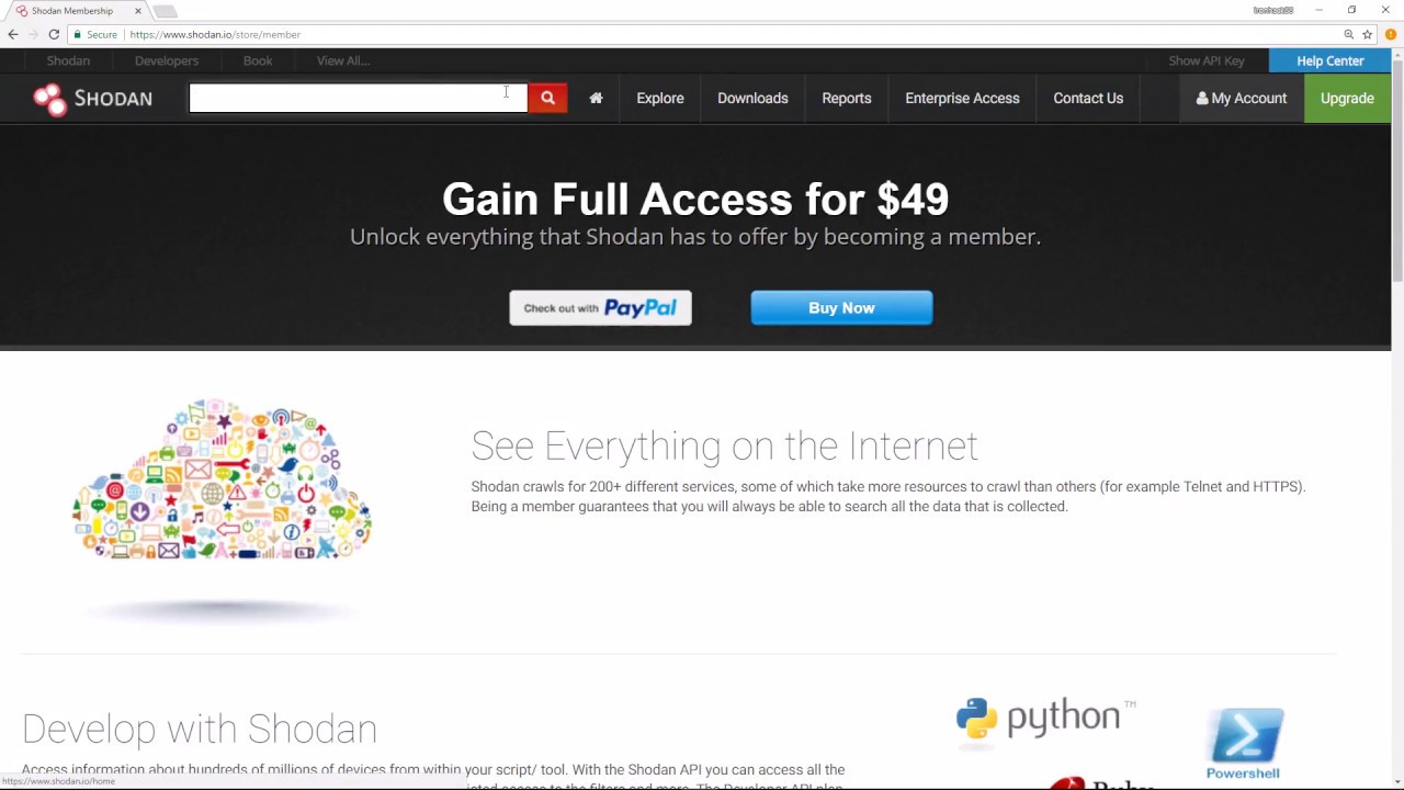 Passive Recon with Shodan